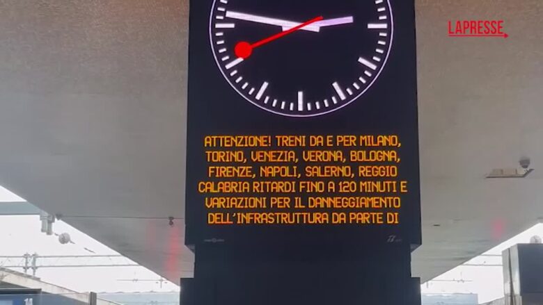 Disagio sulla linea ferroviaria, San Valentino di ritardi a Roma Termini
