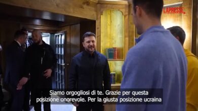 Olimpiadi 2026, Zelensky incontra Heraskevych a Monaco