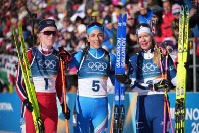 Lisa Vittozzi, chi è la prima medaglia d’oro olimpica per l’Italia nel biathlon