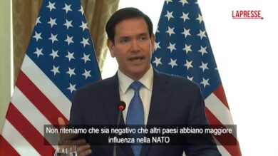 Usa-Ue, Rubio: "Non chiediamo all'Europa di essere un vassallo"