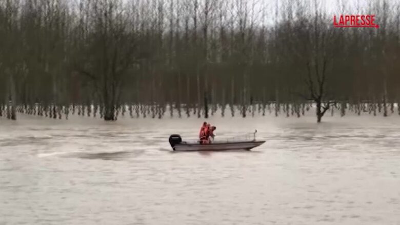 Francia, le inondazioni persistono nel sud-ovest del Paese: strade e campi allagati