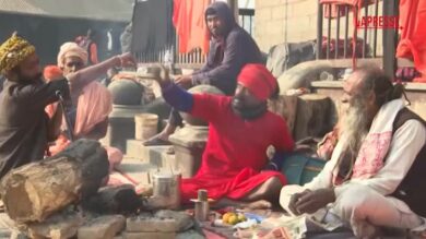 In Nepal si celebra il Festival di Shivaratri: vecchi e giovani indù fumano cannabis