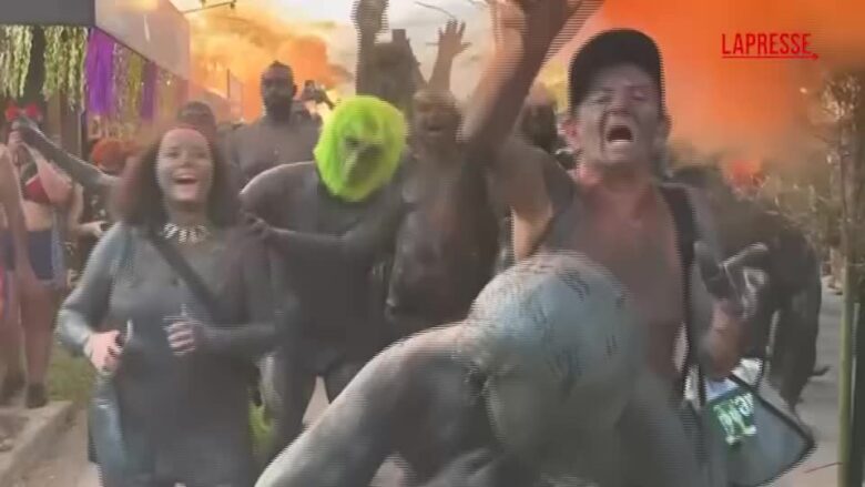 Brasile, il Carnevale 'primitivo' immersi nel fango di Paraty