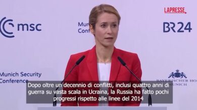 Ucraina, Kallas attacca Mosca: “Russia non è superpotenza, economia distrutta”