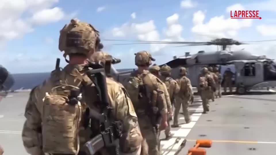 usa l esercito americano abborda petroliera nell oceano indiano dopo averla rintracciata dai caraibi da Lapresse.it usa l esercito americano abborda petroliera nell oceano indiano dopo averla rintracciata dai caraibi