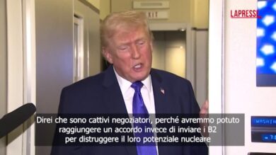 Iran, Trump: "Sono cattivi negoziatori ma penso che vogliano un accordo"