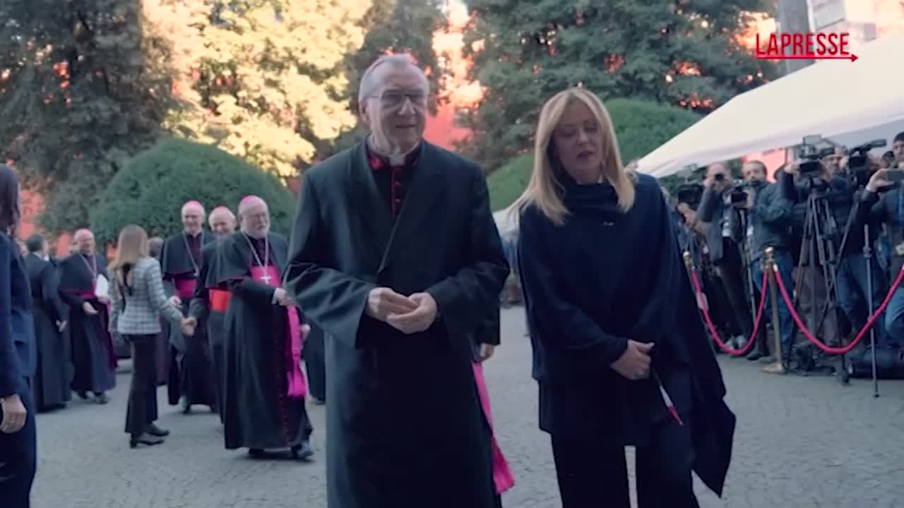 patti lateranensi meloni a palazzo borromeo per anniversario da Lapresse.it patti lateranensi meloni a palazzo borromeo per anniversario