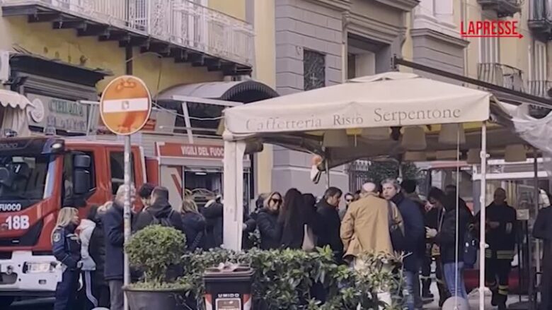 Incendio Sannazaro, le lacrime della proprietaria Lara Sansone