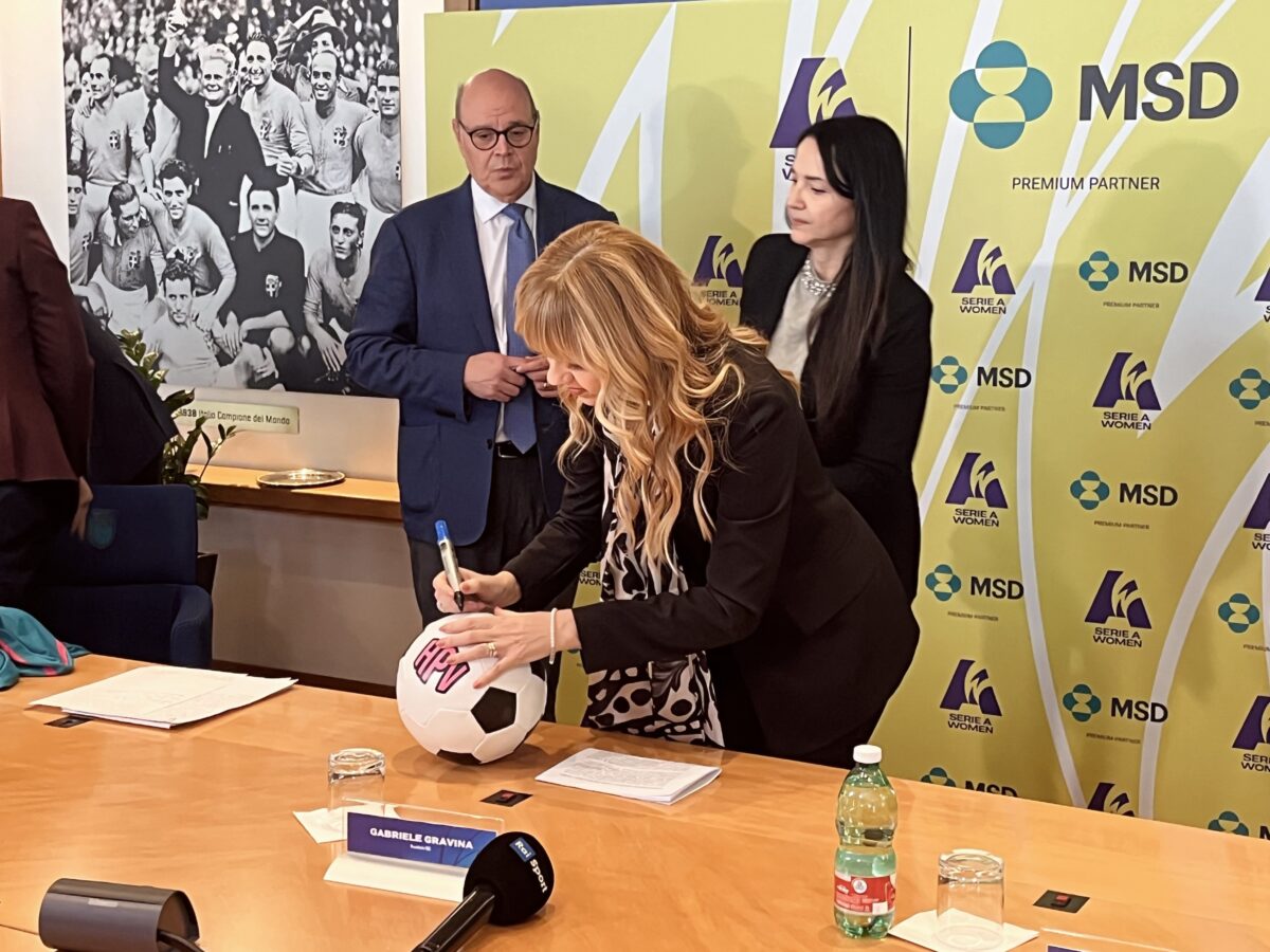 In campo contro l’Hpv, l’iniziativa di Msd Italia e Serie A Women