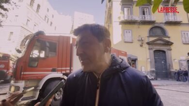 Incendio Sannazaro, l'attore Lucio Pierri: "Lara è una donna straordinaria, è lei che ha dato forza a noi"