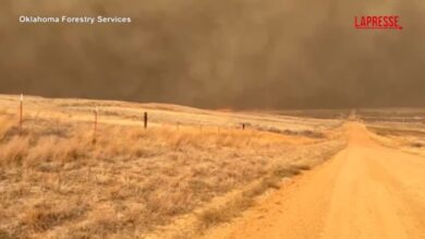 Usa, incendi fuori controllo in Oklahoma: abitanti evacuati