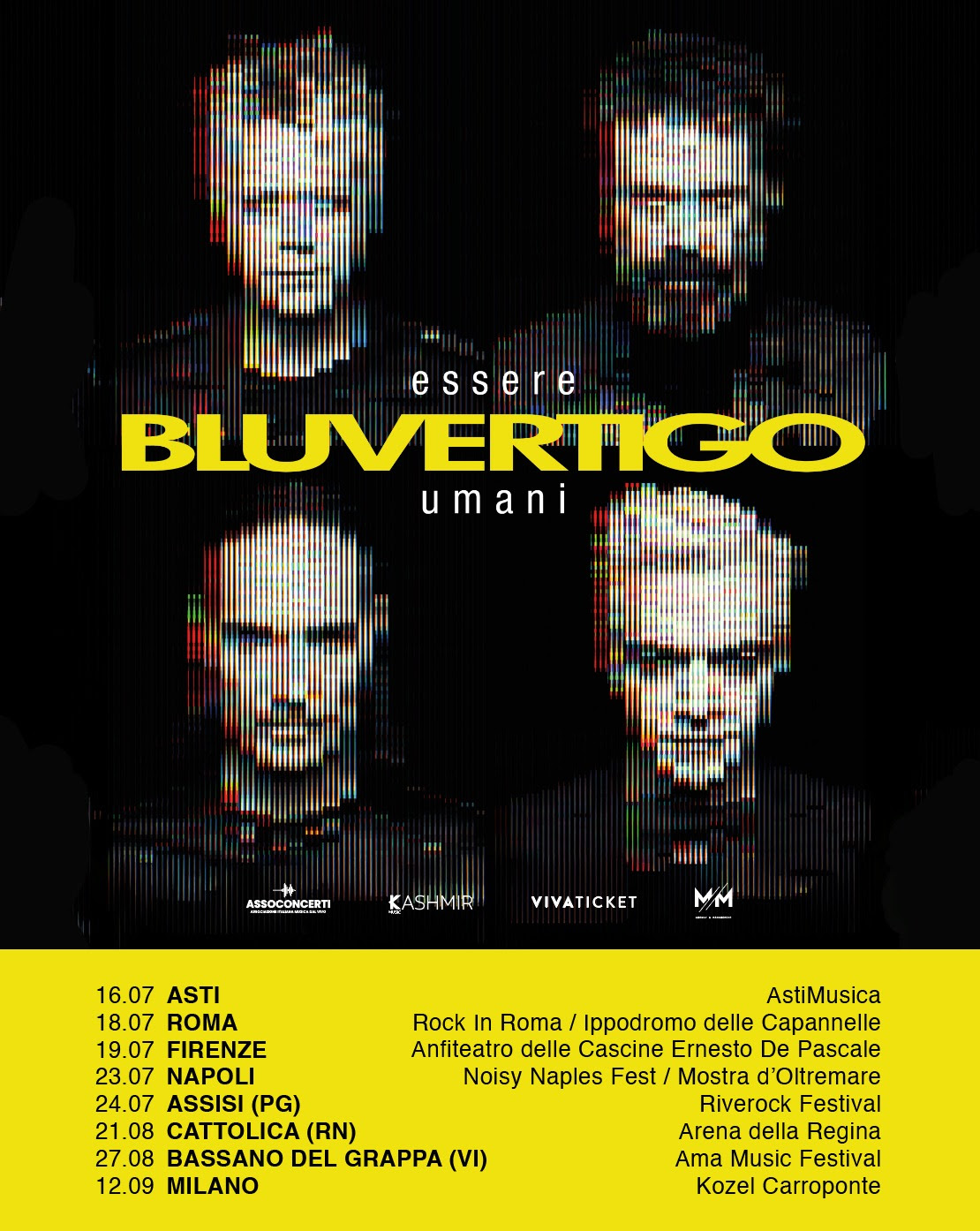 I Bluvertigo annunciano il tour estivo, sold out la data del 14 aprile all’Alcatraz I Bluvertigo annunciano il tour estivo, sold out la data del 14 aprile all’Alcatraz