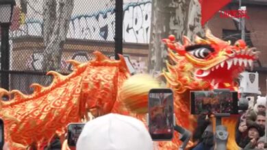 Usa, anche a New York si celebra il Capodanno cinese