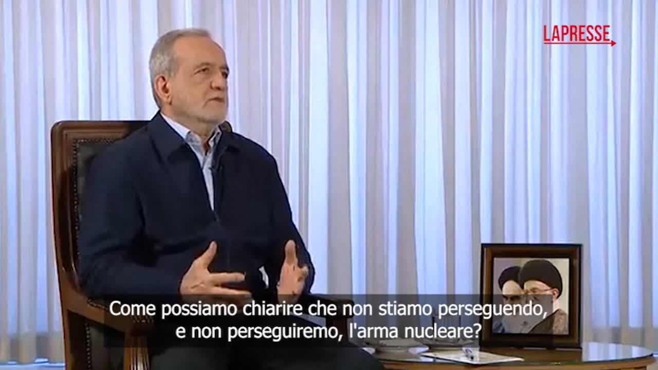 iran il presidente pezeshkian non perseguiamo l arma nucleare da Lapresse.it iran il presidente pezeshkian non perseguiamo l arma nucleare