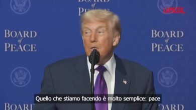 Board of Peace, Trump: "Alcuni stanno cercando di fare i furbi ma con me non funziona"