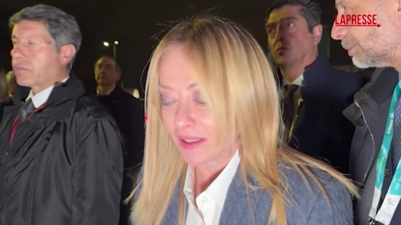 Olimpiadi 2026, Meloni: "Felice per record storico di Arianna Fontana. Giochi estivi? Vediamo" Olimpiadi 2026, Meloni: "Felice per record storico di Arianna Fontana. Giochi estivi? Vediamo"