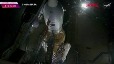 NASA, le immagini del secondo test di rifornimento del razzo lunare