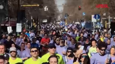 Olimpiadi 2026, a Milano la Salomon new shapers run: in 10 mila corrono nei luoghi simbolo della città