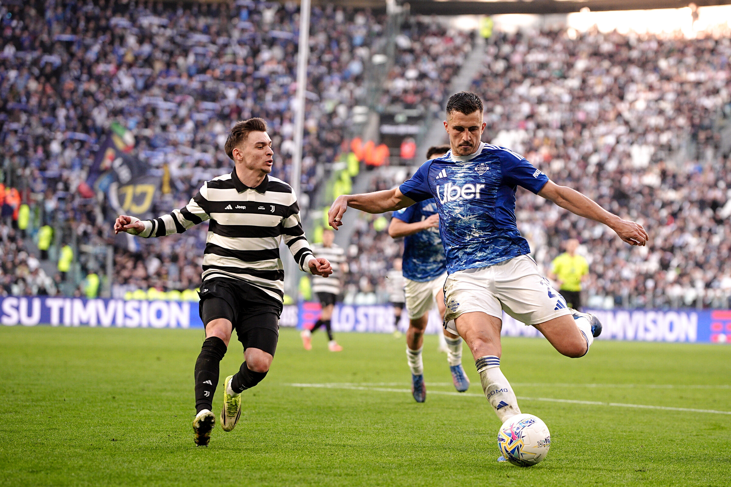 Serie A, Juve ora è crisi vera: Como cinico passa 2-0 senza Nico Paz