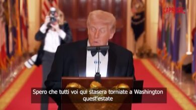 Trump alla cena dei governatori critica i dem: "In Maryland e Virginia hanno lasciato un disastro"