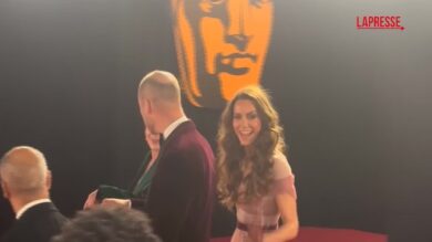 Londra, William e Kate arrivano ai BAFTA Film Awards