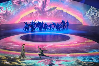 La cerimonia di chiusura delle Olimpiadi invernali di Milano-Cortina 2026 all'Arena di Verona (Foto Claudio Furlan/LaPresse)