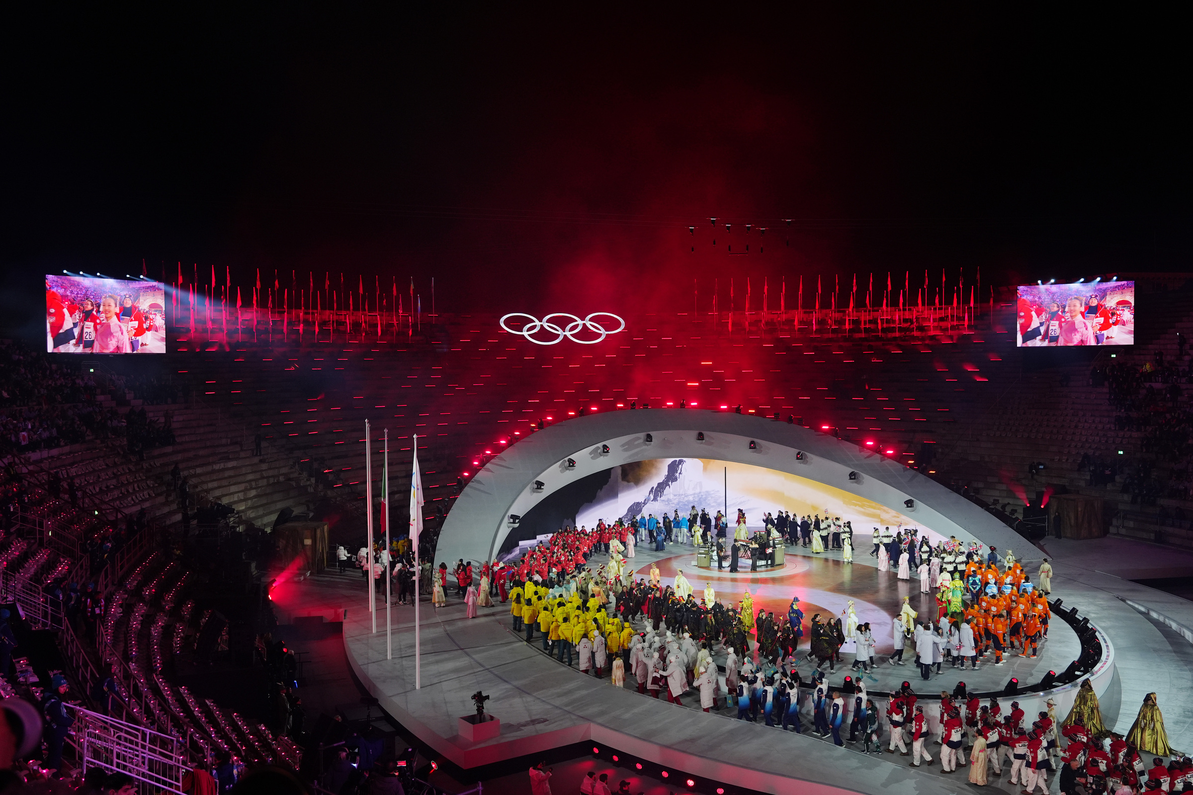 Olimpiadi 2026, la cerimonia di chiusura all’Arena di Verona in 10 foto Olimpiadi 2026, la cerimonia di chiusura all’Arena di Verona in 10 foto