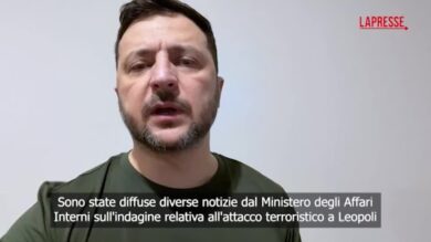 Ucraina, Zelensky: "A Leopoli attentato terroristico cinico e brutale"