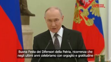 Russia, Putin premia i militari impegnati in Ucraina