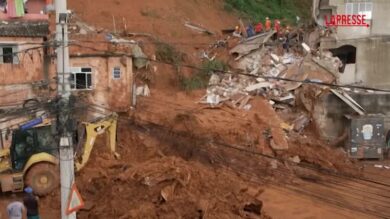 Brasile, forti piogge a Minas Gerais: inondazioni e crolli