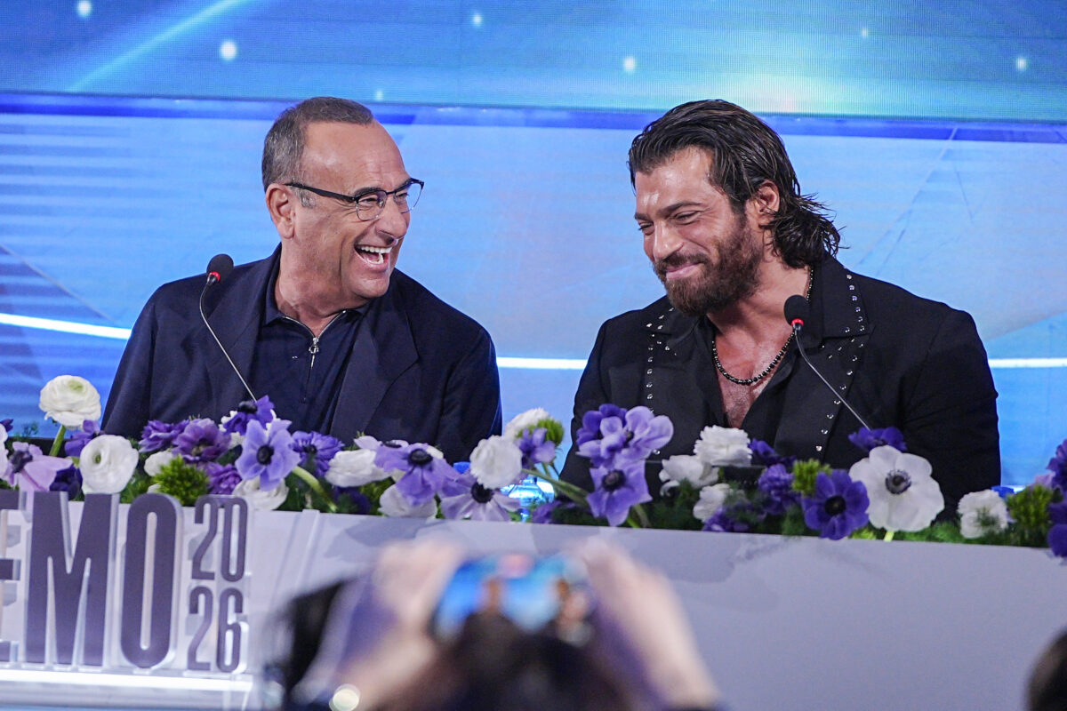 Galleria foto 'Can Yaman a Sanremo 2026, le foto della conferenza stampa' - foto 5