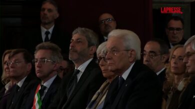 Napoli, il presidente Mattarella all'inaugurazione della Scuola Superiore della Magistratura