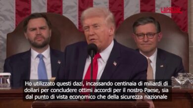 Stato dell'Unione, Trump: "Sentenza Corte su dazi spiacevole e totalmente sbagliata"