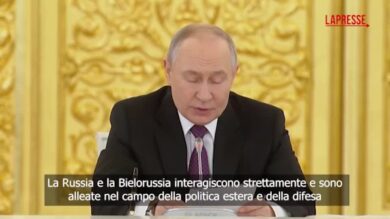 Putin riceve Lukashenko al Cremlino: "Insieme resistiamo a pressione sanzioni"