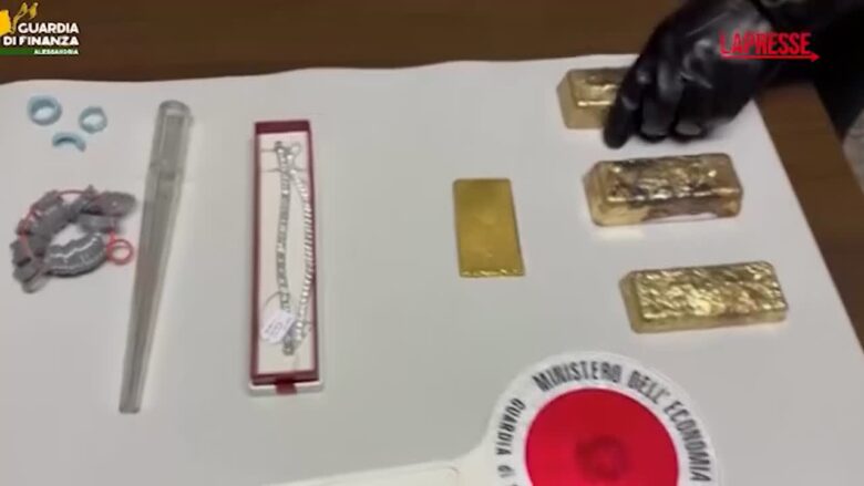 Alessandria, maxi sequestro di lingotti d'oro della Gdf per oltre 750mila euro