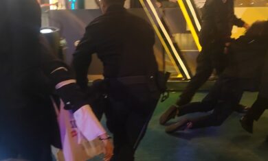 Sanremo 2026, l’audio della polizia agli attivisti: “Durante un controllo non ha diritti”