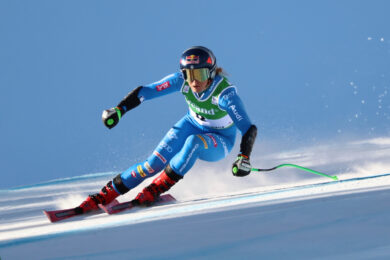 Goggia terza in discesa Soldeu, vittoria Suter