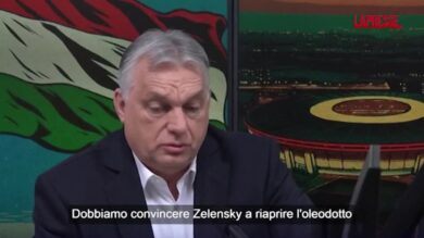 Ucraina, Orbán accusa Zelensky di aver mentito sui danni all'oleodotto