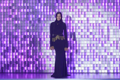 Irina Shayk durante la 76ª edizione del Festival della Canzone Italiana di Sanremo al Teatro Ariston di Sanremo (Foto di Marco Alpozzi/LaPresse)