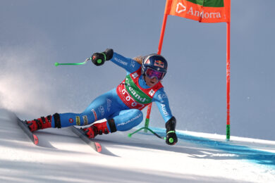 Goggia sesta e Brignone 15esima in SuperG Soldeu, vince Aicher