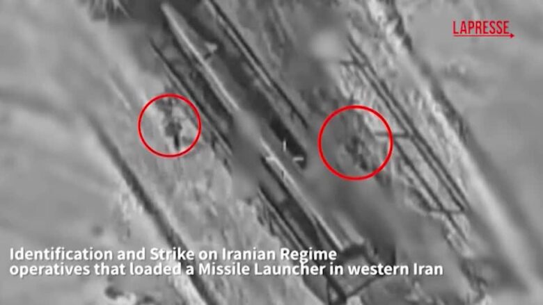 Attacco all'Iran, Israele diffonde filmato dei raid nell'ovest del Paese