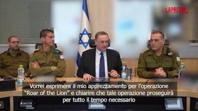 Attacco all’Iran, Katz: “I raid continueranno finché sarà necessario”