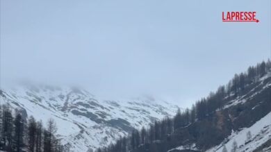 Monte Rosa, il recupero dello scialpinista bloccato non riprende per cattivo tempo