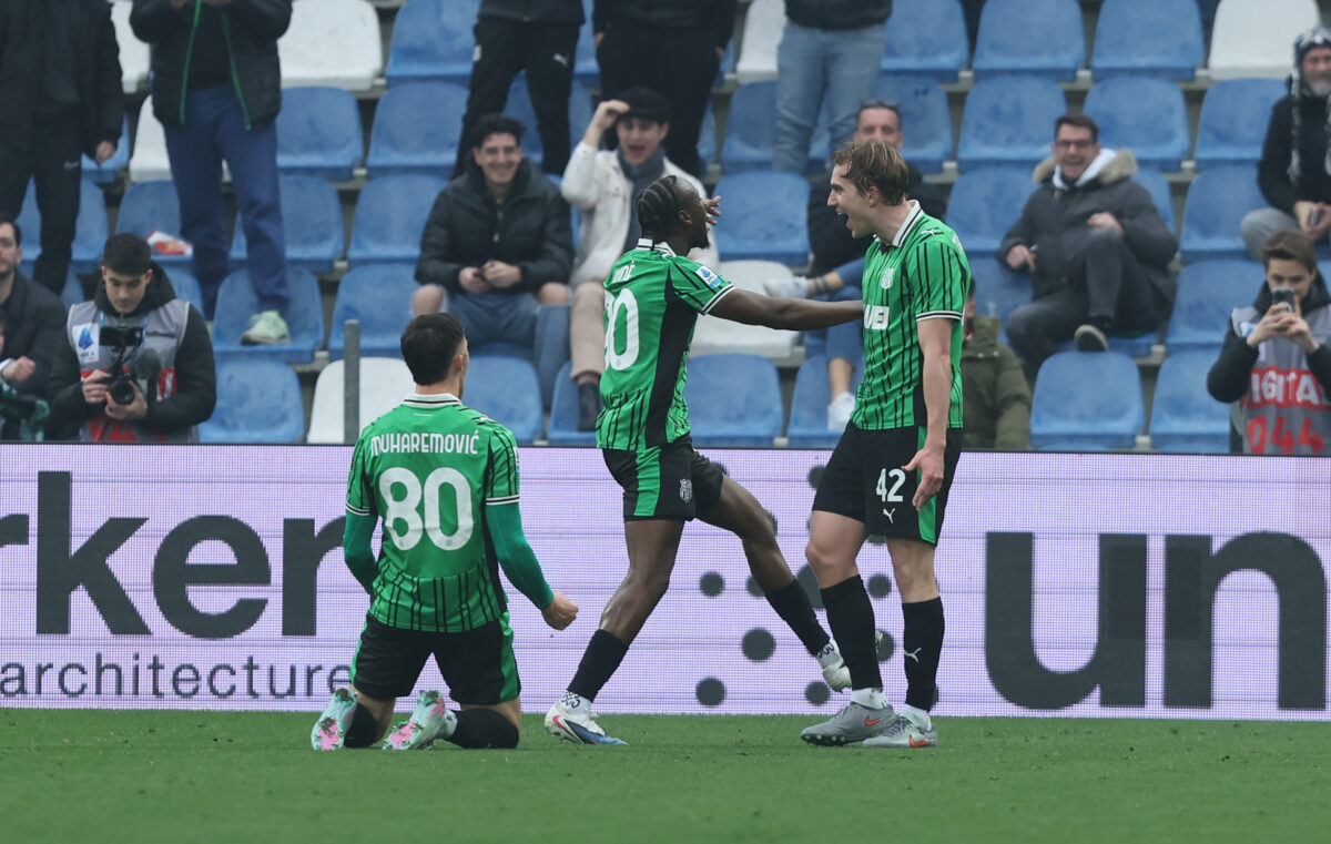 sassuolo atalanta 2 1 impresa degli emiliani in 10 per 80 minuti da Lapresse.it sassuolo atalanta 2 1 impresa degli emiliani in 10 per 80 minuti