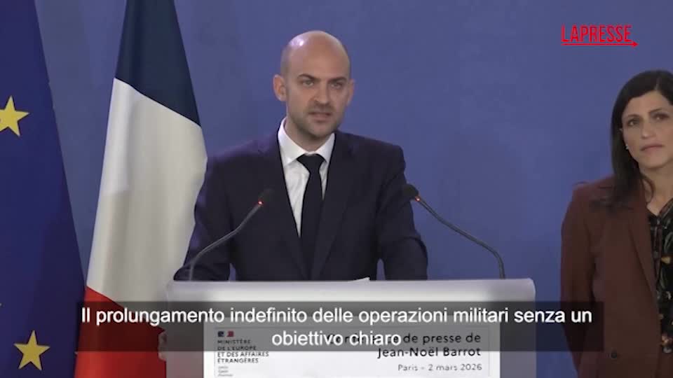 iran barrot l escalation militare deve cessare il prima possibile da Lapresse.it iran barrot l escalation militare deve cessare il prima possibile