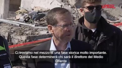 Il presidente di Israele Herzog avverte Iran e alleati:  “Non osare nemmeno pensare a un’altra guerra con noi”