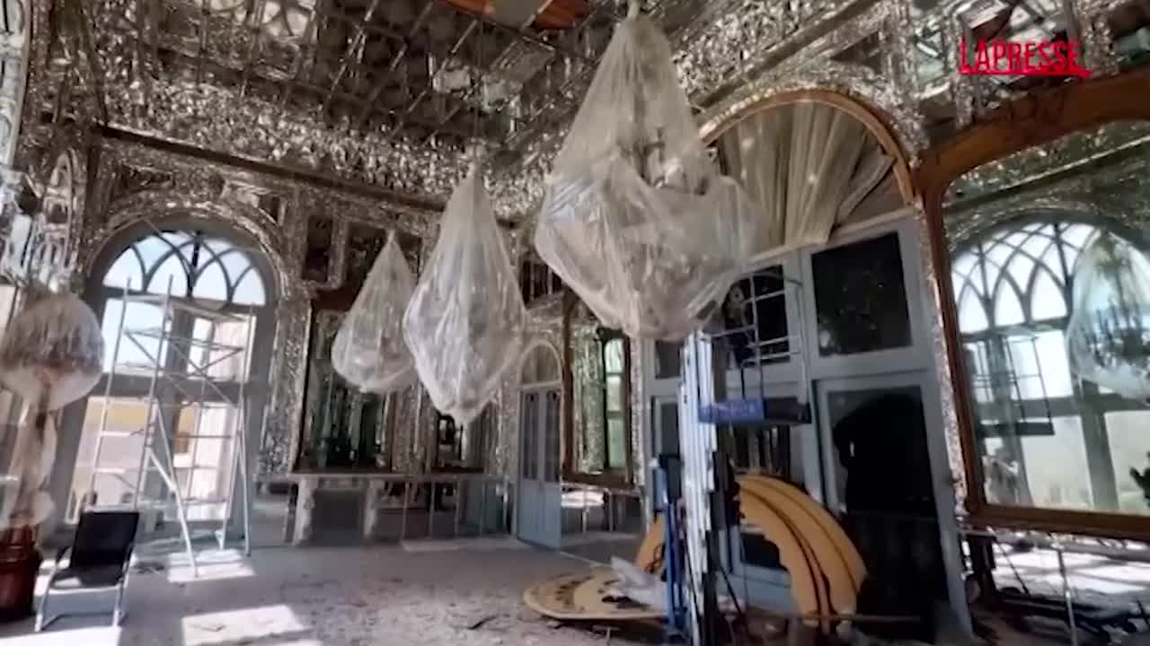 iran raid su teheran danneggiato il palazzo golestan patrimonio unesco