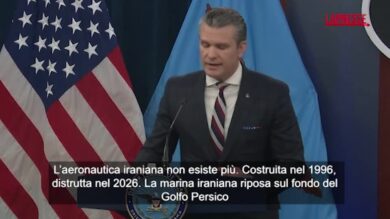 Iran, Hegseth conferma: sottomarino Usa ha affondato nave da guerra Teheran