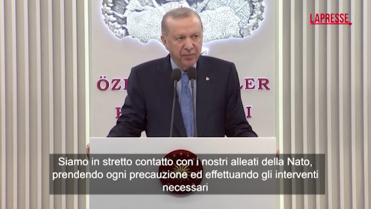 Iran, Erdogan su missile diretto verso Turchia: "Evitare che simili incidenti si ripetano" Iran, Erdogan su missile diretto verso Turchia: "Evitare che simili incidenti si ripetano"