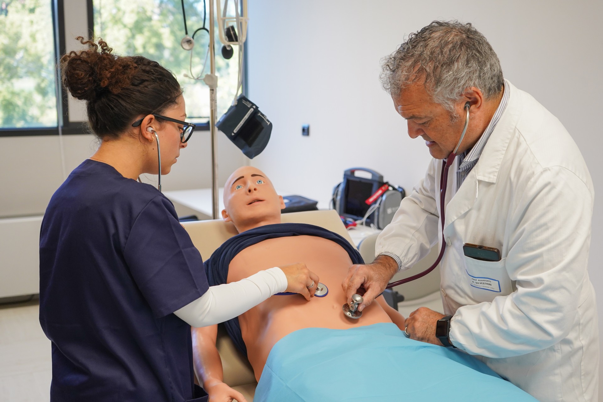 Dentro il Cesmat: robot e tecnologia immersiva per formare i medici di domani